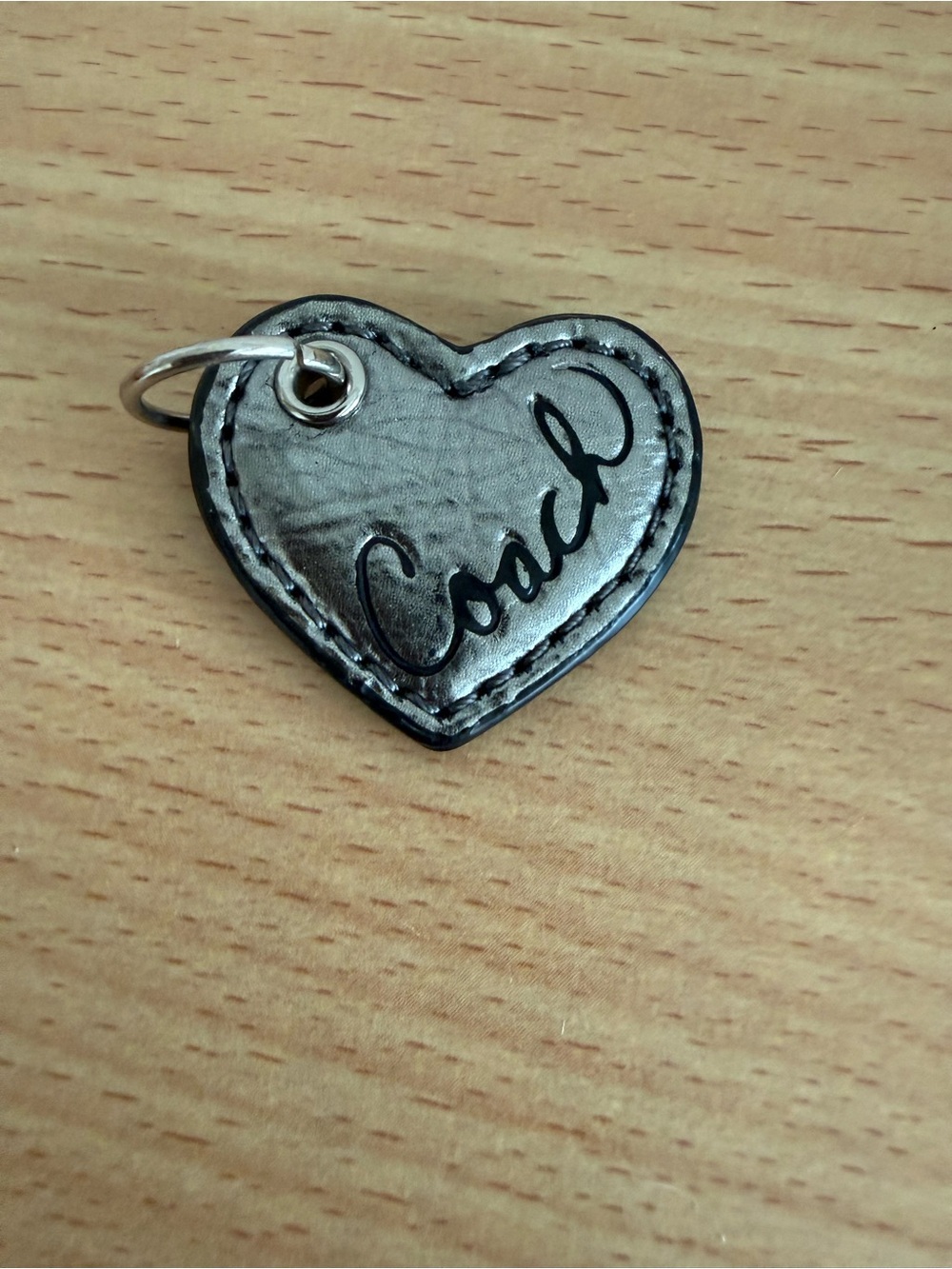 Coach Heart Hang Tag